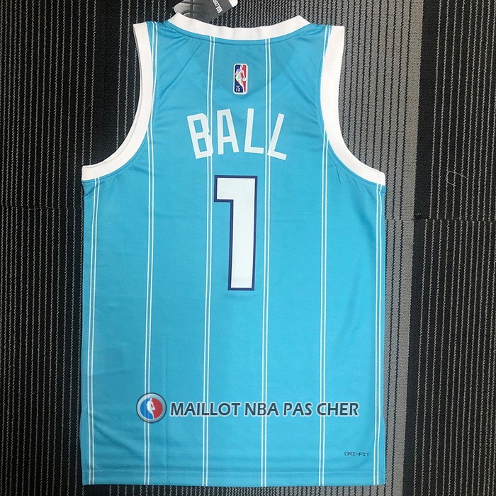 Maillot Charlotte Hornets Lamelo Ball NO 1 Icon 2022-23 Vert